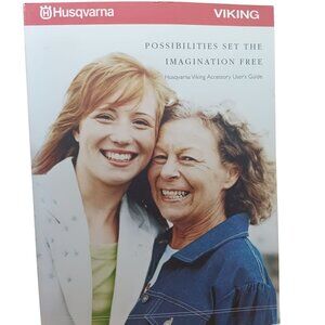 Husqvarna Viking Accessory Users Guide Booklet Vintage Sewing Collectible
